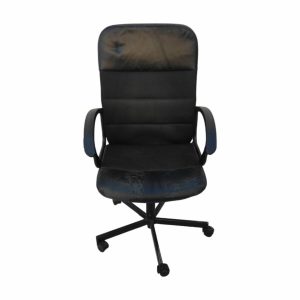 Купить Кресло офисное Ренбергет черный кожа