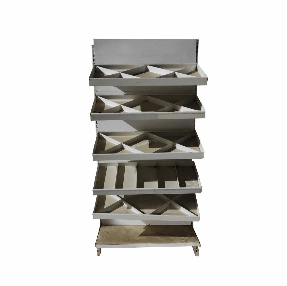 Купить Стеллаж торговый пристенный кондитерский тип 8