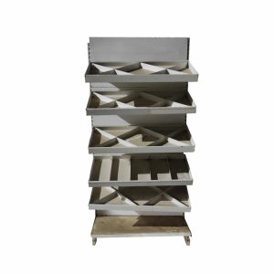 Купить Стеллаж торговый пристенный кондитерский тип 8