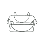 Тележка под корзины хром
