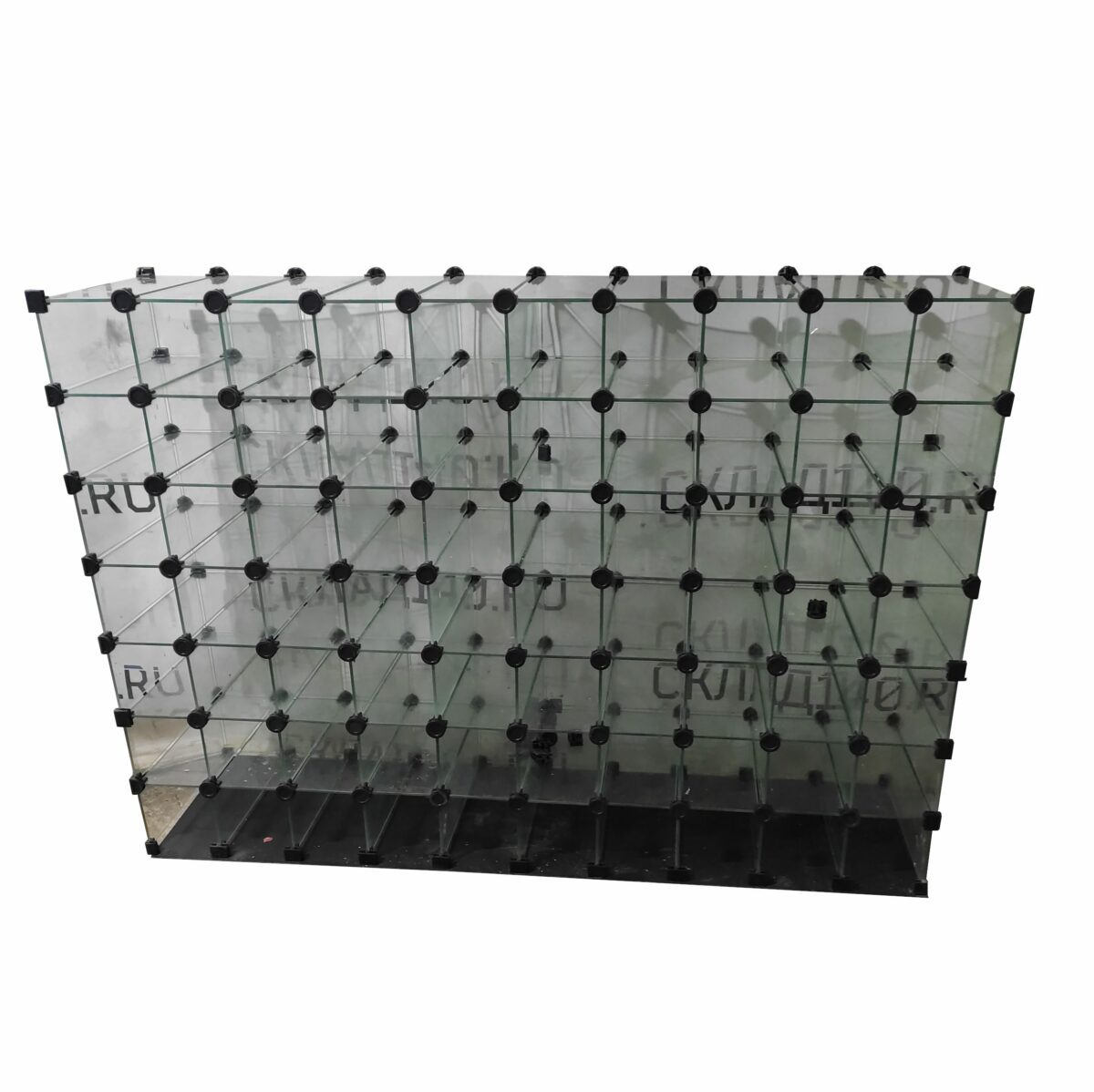 Купить Витрина стеклянные кубы 160/44/141