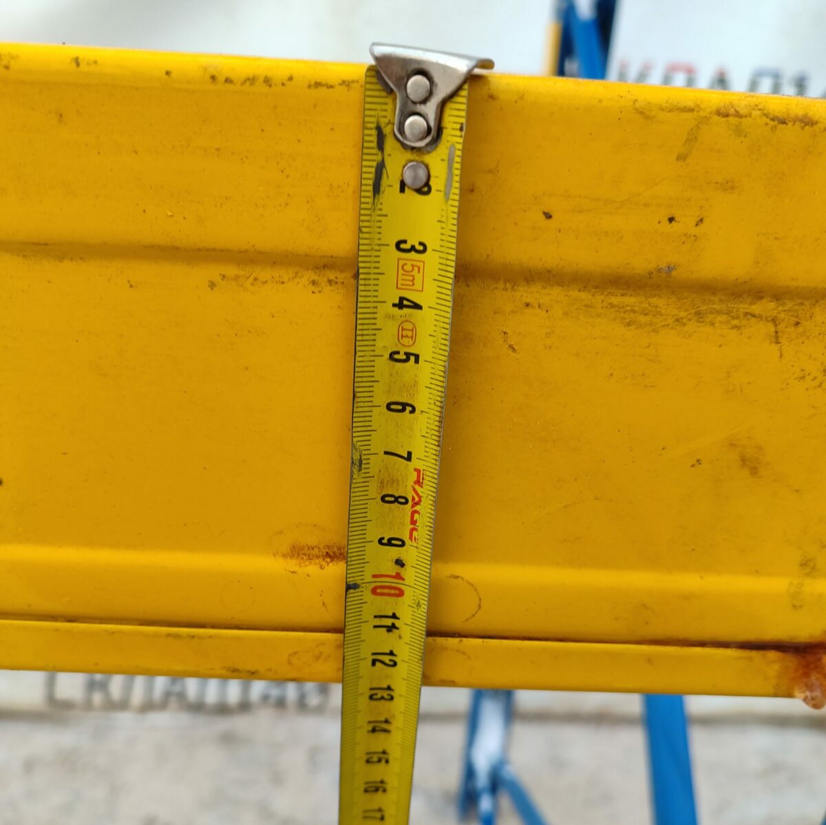 Купить Балка для паллетного стеллажа МИКРОН 270/12/5 желтая