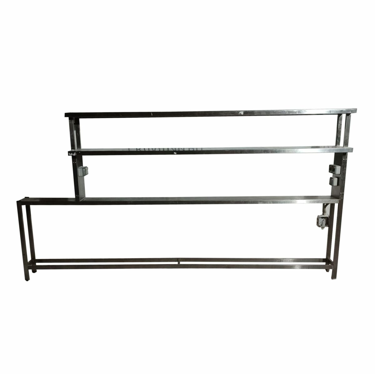 Купить Стеллаж 315/40/166.5 сварной нержавейка 3 полки