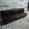 Купить Диван Кабаре люкс 240 коричневый кожзам