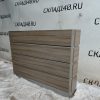 Купить Перегородка кашпо лдсп серая 127/23.5/91 глубина 15
