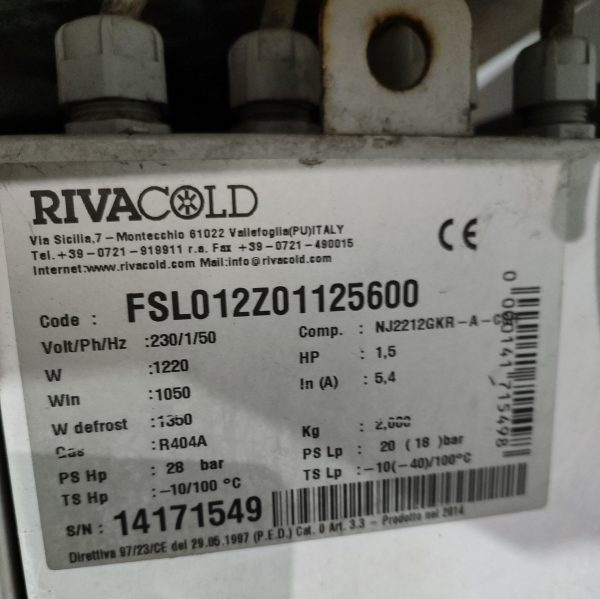 Купить Сплит система низкотемпературная Rivacold FSL012Z011