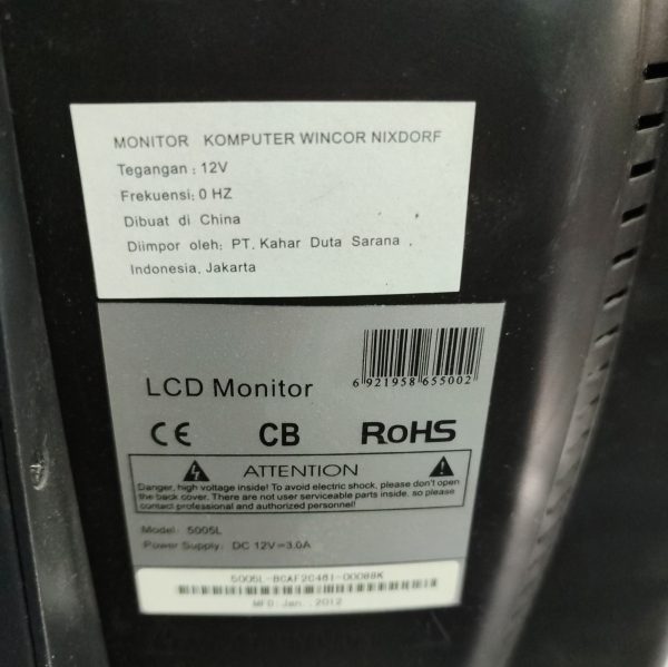 Купить Pos-монитор Wincor NIXDORF 5005L