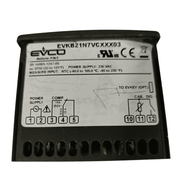 Купить Контроллер EVCO EVKB21N7VCXXX03
