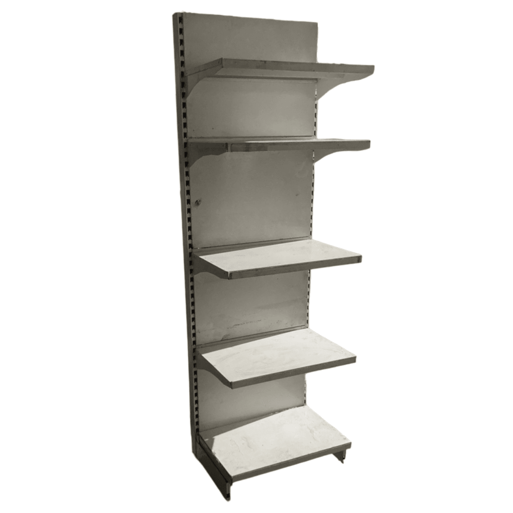 Стеллаж торговый пристенный