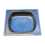 Врезная кухонная мойка 1 секция 50/40/12