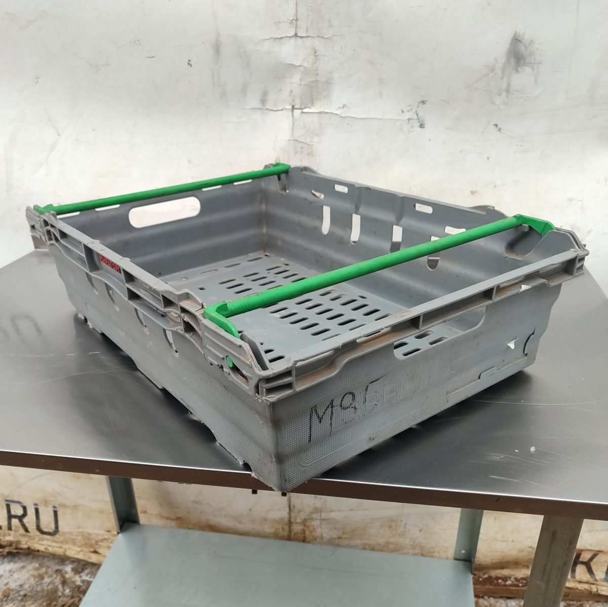 Купить Ящик ПНД Серый Мираторг 60/40/16.5