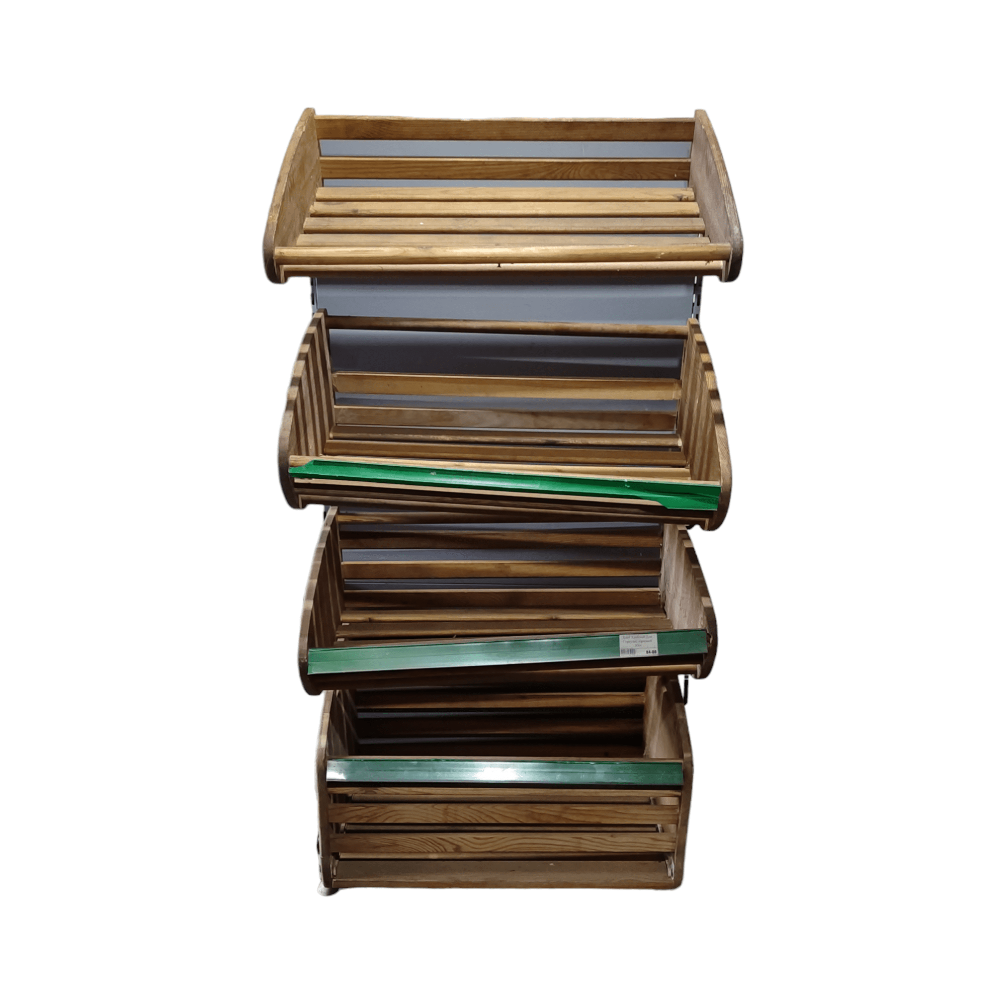 Купить Стеллаж хлебный 80/160 сталь серый