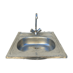 Врезная кухонная мойка 1 секция 60/50/13