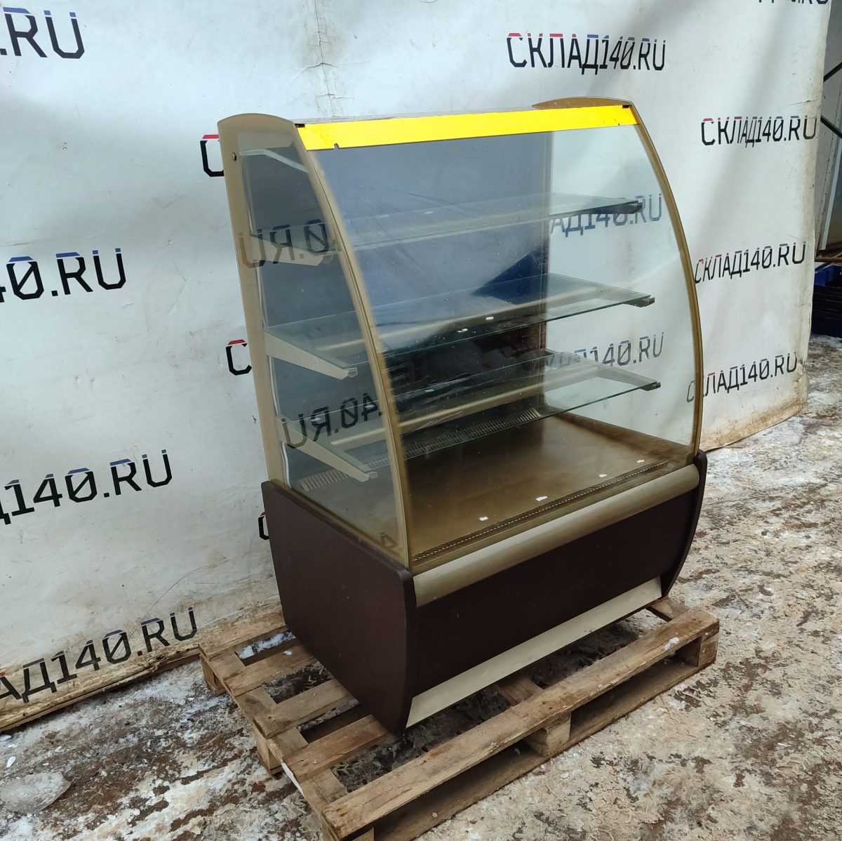 Купить Витрина кондитерская Carboma ВХСВ-0 9д Золотая