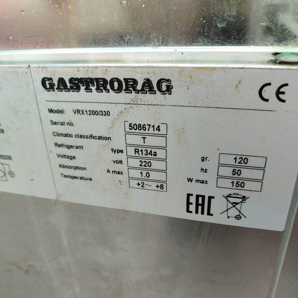 Купить Витрина холодильная настольная GASTRORAG VRX 1200/330