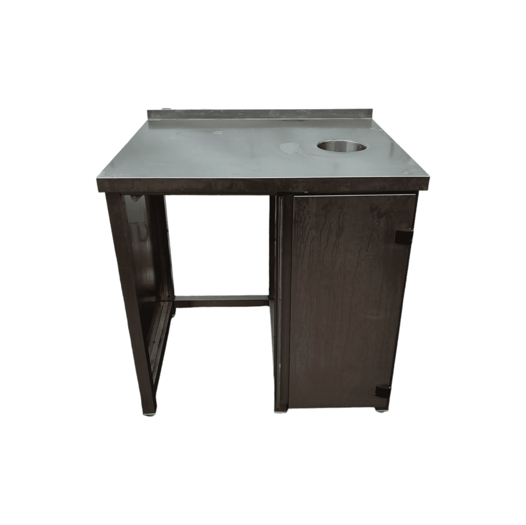 Стол тумба для сбора отходов