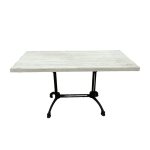 Стол Винтерберг 140 дерево массив белый