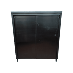 Шкаф кухонный из нержавейки 150/60/173 2 двери купе