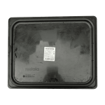 Крышка для черной пластиковой гастроемкости GN 1/2