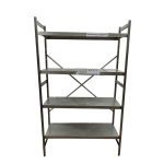 Стеллаж 110/50/180 разборный нержавейка 4 полки