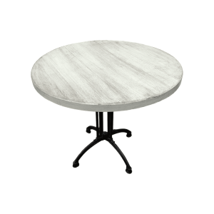 Стол Винтерберг 90 дерево массив белый