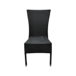 Стул Лаос плетеный черный ротанг