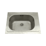 Врезная кухонная мойка 1 секция 43.5/32/15