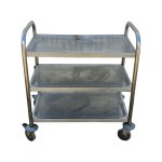 Тележка сервировочная 71/40/80 см 3 уровня