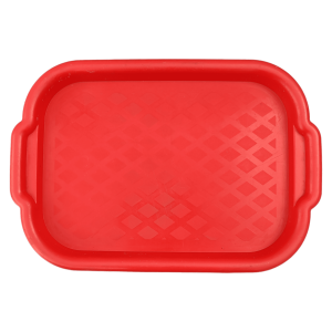 Поднос 48/33 пластиковый красный