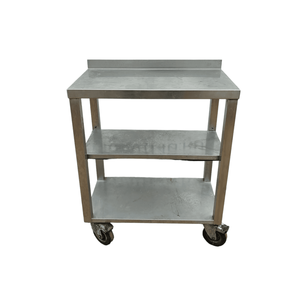 Стол цельный на колесах