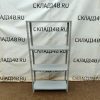Купить Стеллаж 75.5/29.5/145 разборный крашеная сталь 4 полки