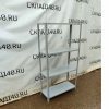 Купить Стеллаж 75.5/29.5/145 разборный крашеная сталь 4 полки