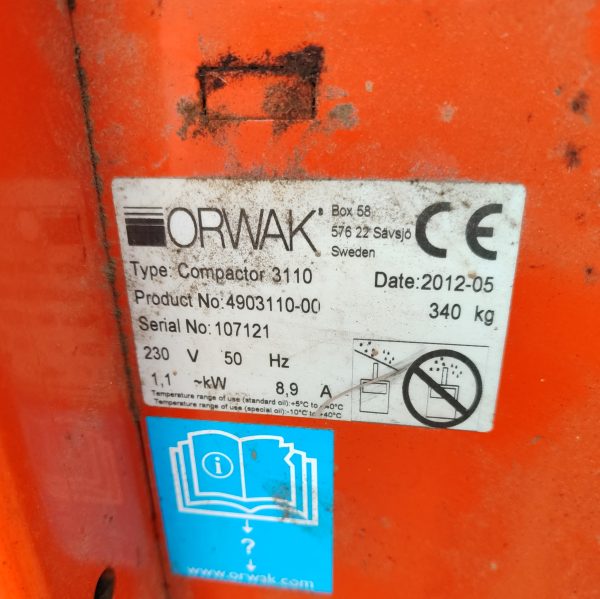 Купить Пресс пакетировочный Orwak 3110