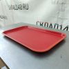 Купить Поднос 52/32 пластиковый красный