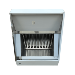 Зонт вытяжной пристенный 70/80 высота 40/12 нерж (новый)