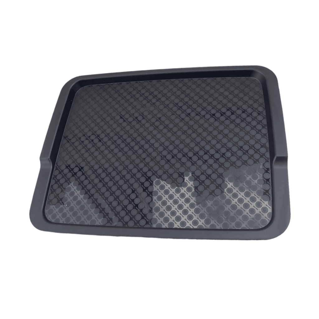 Поднос пластиковый коричневый