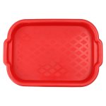 Поднос 48/33 пластиковый красный