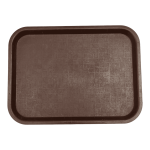Поднос 41/31 пластиковый коричневый