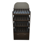 Стеллаж винный 90/45/211 лдсп венге