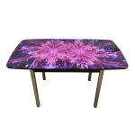 Стол Гранд 11К 140 лдсп хром фотопечать