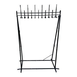 Вешалка черная сталь д120/в185