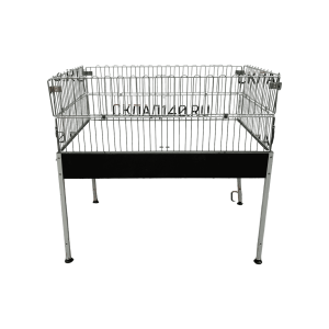 Купить Корзина для распродаж сталь черная/серая 121/80/115