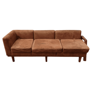 Диван Кредо 228 ткань коричневый угловой