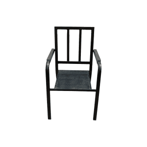 Купить Стул кресло Ницца уличное сталь черный
