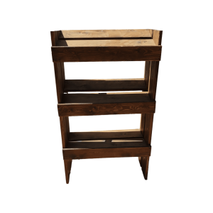 Стеллаж 64/32/110 дерево 3 полки