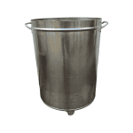 Бак нержавеющая сталь 90л д44 в64 на колесах с ручками