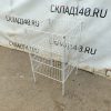 Купить Корзина для распродаж сталь белая 45/45/74