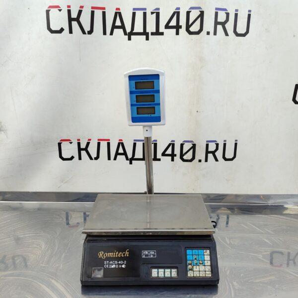 Купить Весы торговые Romitech ST-ACS-40-2