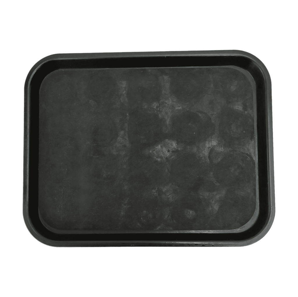 Поднос пластиковый черный
