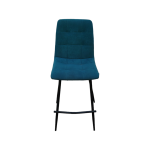 Стул барный Чили ткань бирюзовая